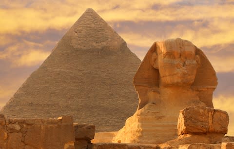 Egypt's Great Pyramids - Credit: istock
