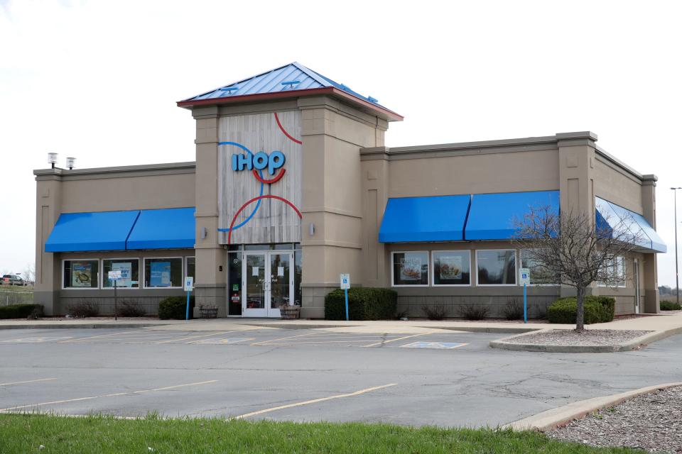 IHOP, located at 4101 W. Wisconsin Ave., had a recent fire. It is pictured here Tuesday, April 16, 2024, in Grand Chute, Wisconsin. 
Dan Powers/USA TODAY NETWORK-Wisconsin.