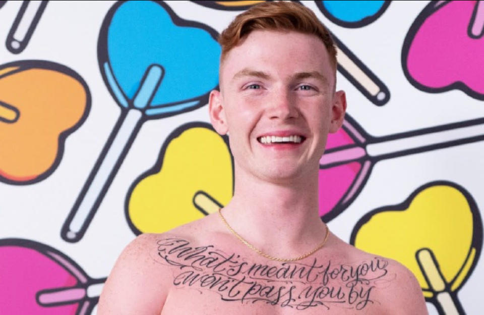 Ronan Keating’s son Jack reveals the identity of his famous dad on Sunday night’s ‘Love Island’ as he cosies up to Gemma Owen credit:Bang Showbiz