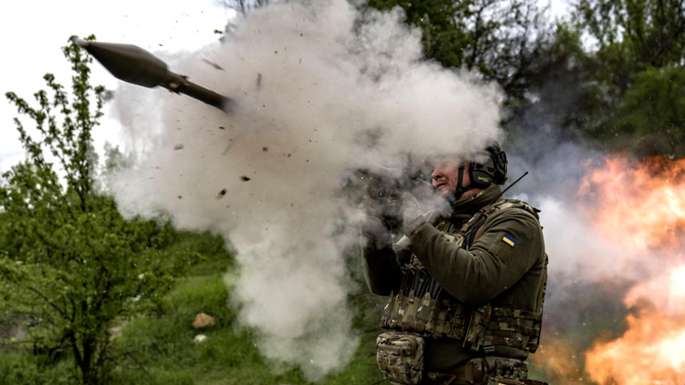 Soldado ucraniano.