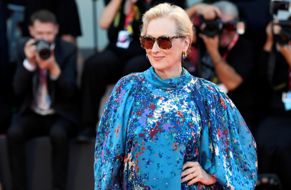 Meryl Streep en el Festival de Venecia en 2019. REUTERS/Piroschka van de Wouw