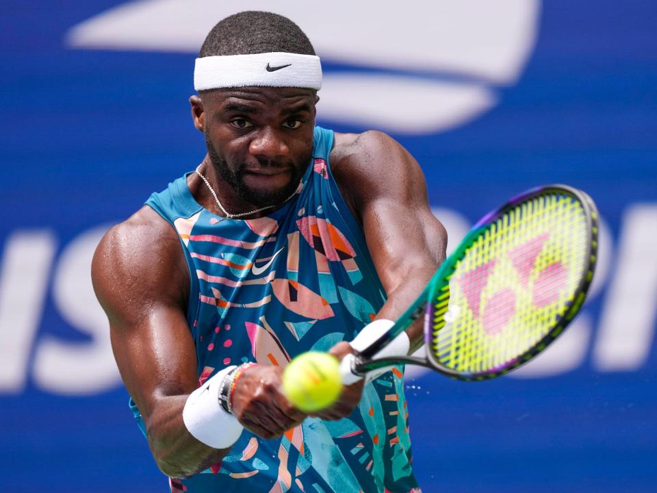 Frances Tiafoe at the 2023 US Open.