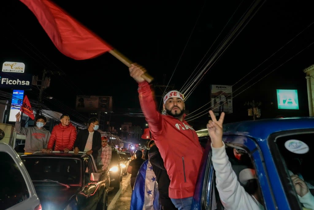 Honduras Elections (Copyright 2021 The Associated Press. All rights reserved)