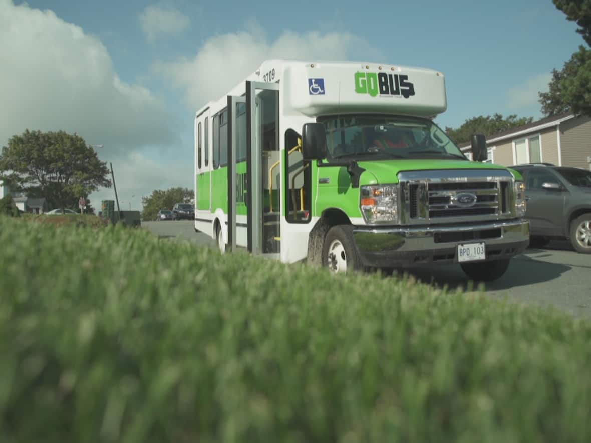 The new GoBus app offers users a range of new features, including alternate departure times. But one user says the system is wrought with glitches. (Meg Roberts/CBC - image credit)