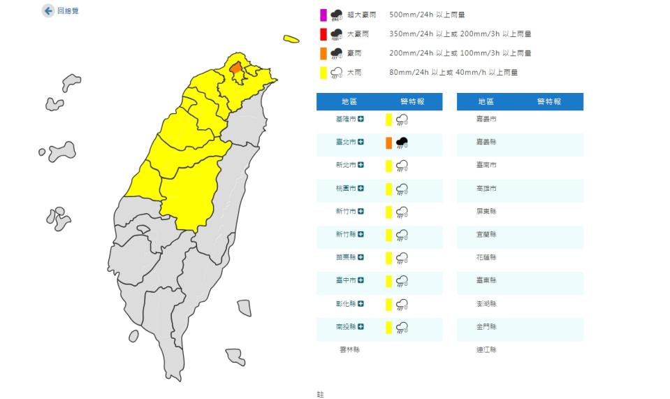 （圖取自中央氣象署網站）