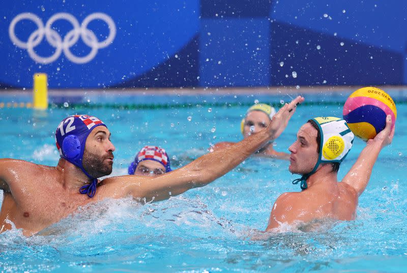 Water Polo - Men - Group B - Australia v Croatia