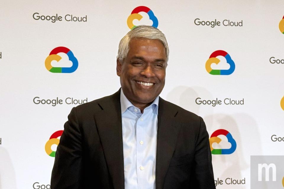 ▲Google Cloud執行長Thomas Kurian