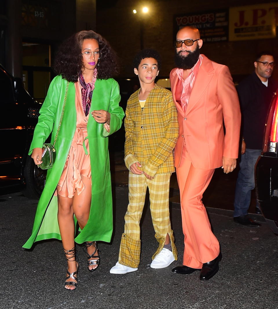 Solange Knowles, Juelz, and Alan Ferguson