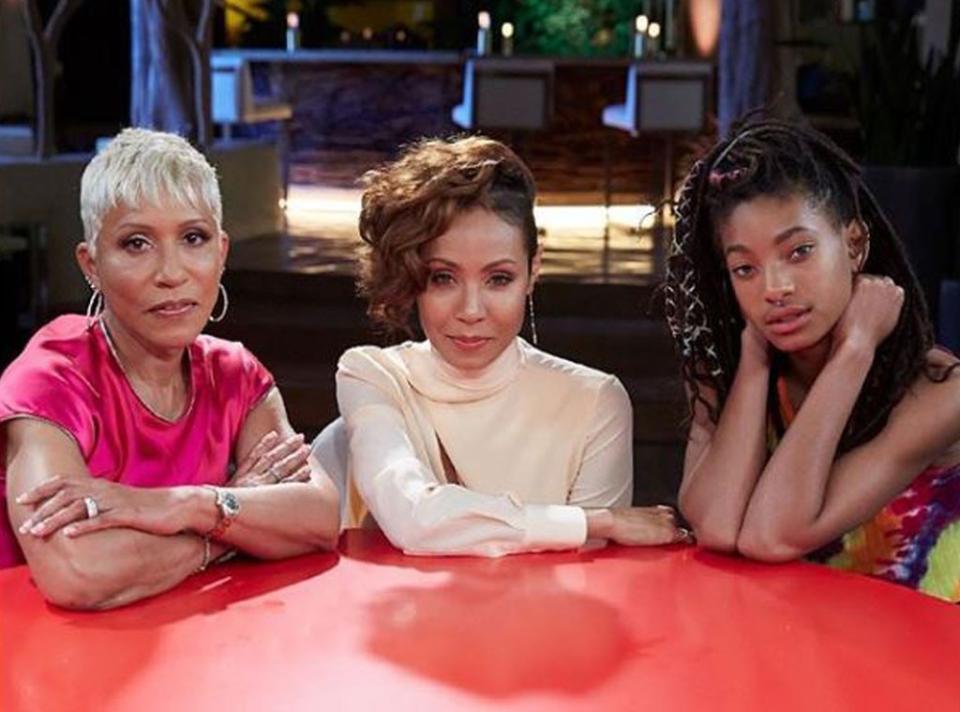 Red Table Talk, Jada Pinkett Smith, Willow Smith, Adrienne Banfield Norris