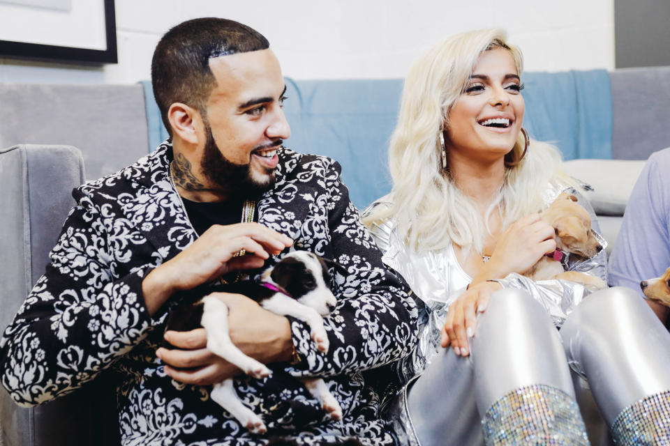 French Montana and Bebe Rexha