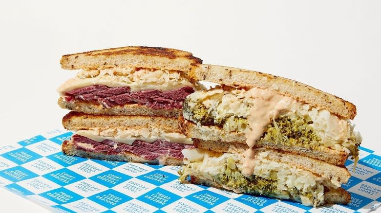 Reuben sandwiches