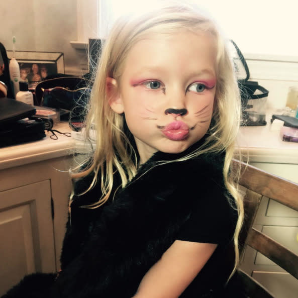 “Meow Maxi Drew,” Jessica Simpson wrote of her saucy little kitty cat, Maxwell Johnston. (Instagram)