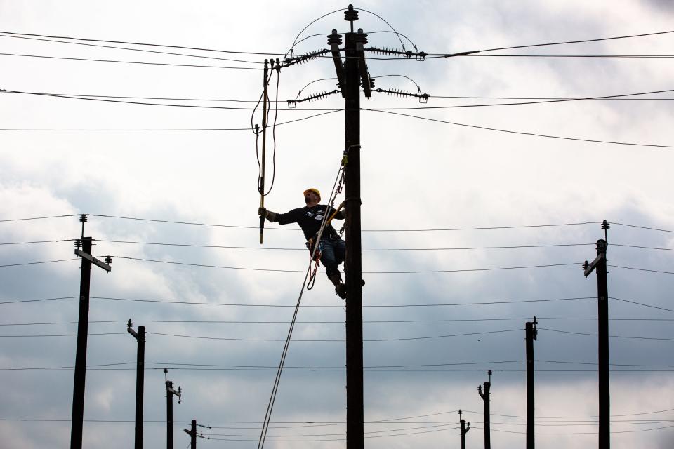 Hundreds of utility linemen from around the country will display their talents at the Lineworkers Rodeo at Cajun Field.