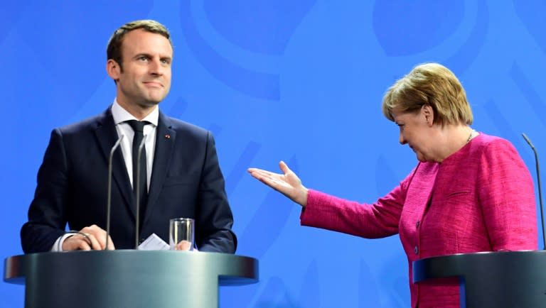 German Chancellor Angela Merkel and French President Emmanuel Macron have forged a strong working relationship