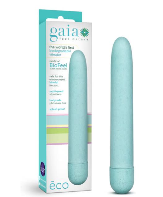 "<a href="https://amzn.to/3342bcF" target="_blank" rel="noopener noreferrer">This vibrator</a> is only around $10 and biodegradable &mdash; making it an awesome beginner's choice. Its motor does the job without being too loud and its price point means that this vibe can be used as a jumping-off point to explore what kind of stimulation works for you." &mdash; <i>Bloom </i>