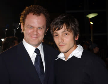 John C. Reilly and Diego Luna at the Hollywood premiere of Warner Independent Pictures' Criminal