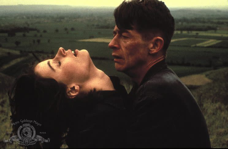 John Hurt and Suzanna Hamilton in ‘1984’ (Photo: MGM Home Entertainment)