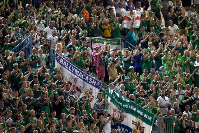 Northern Ireland fans