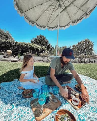 <p>Kate Hudson/Instagram</p> Danny Fujikawa and daughter Rani