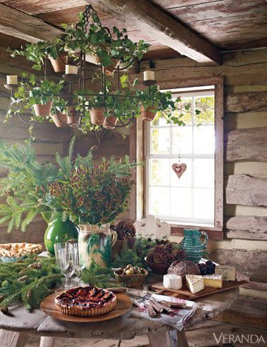 Rustic and Romantic New Year's Day