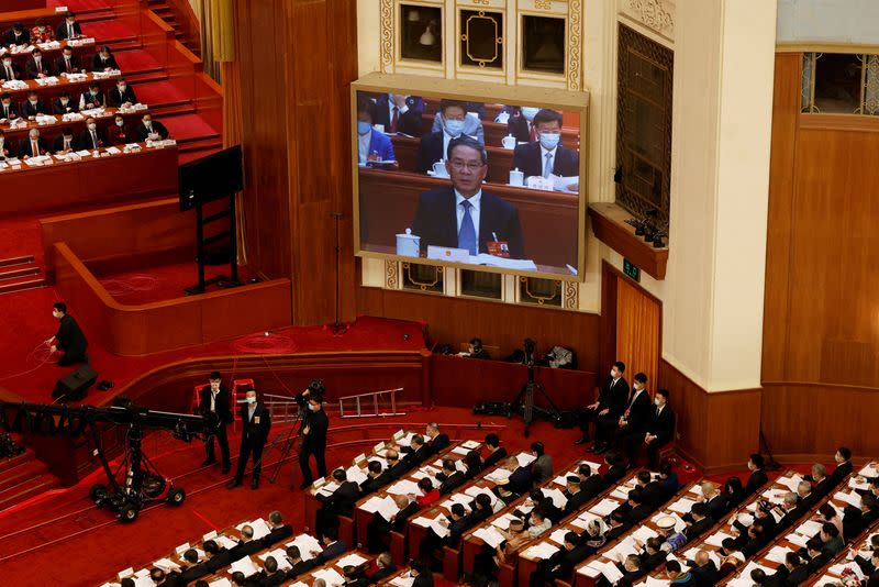 FILE PHOTO: National People's Congress opening session in Beijing