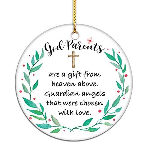 Godparents Christmas Ornament