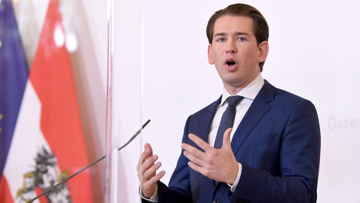 Österreichs Bundeskanzler Sebastian Kurz plant wohl eine Verschärfung der Corona-Maßnahmen.