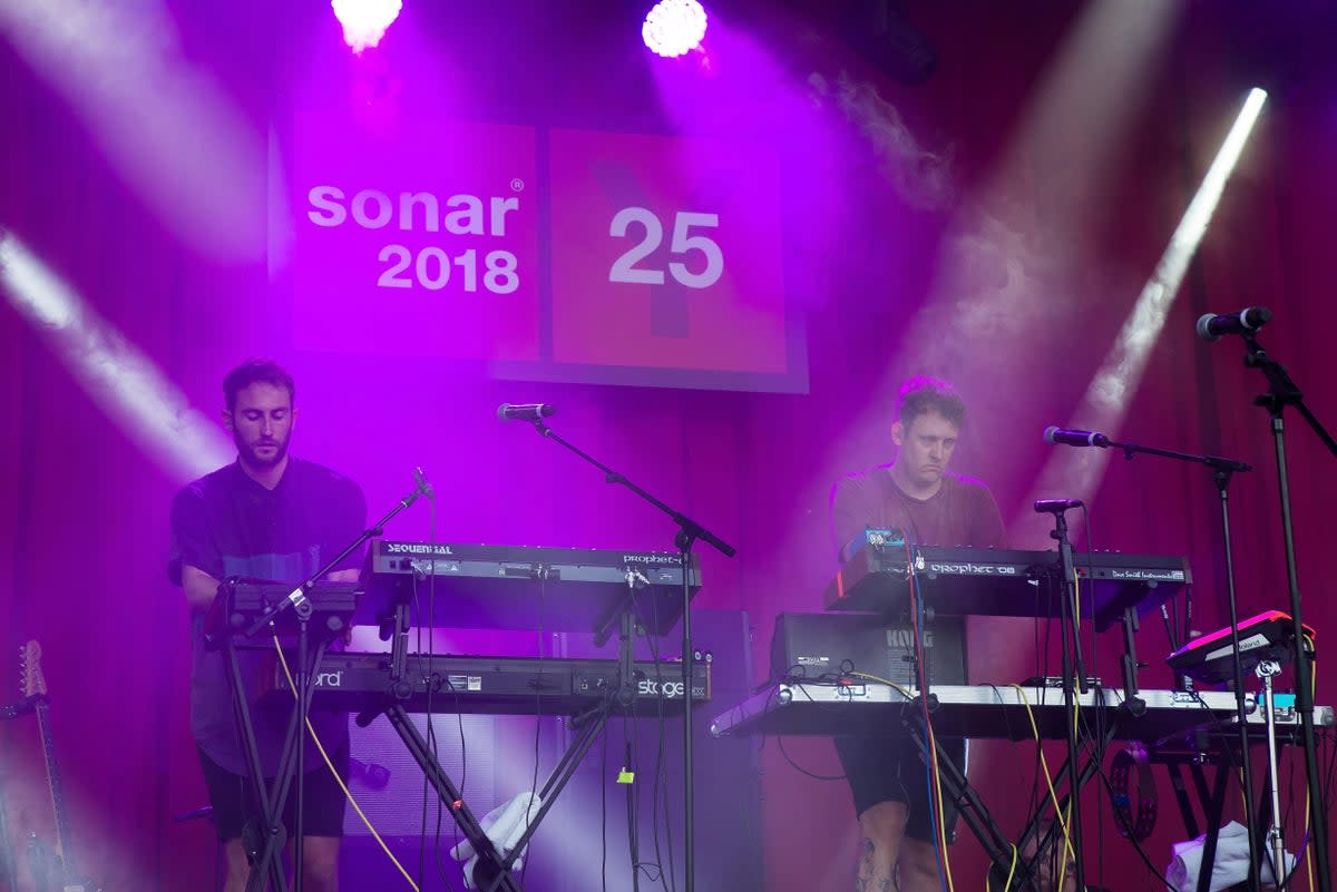Electronic music duo Maribou State have pressed pause on performing  (Alamy Stock Photo)