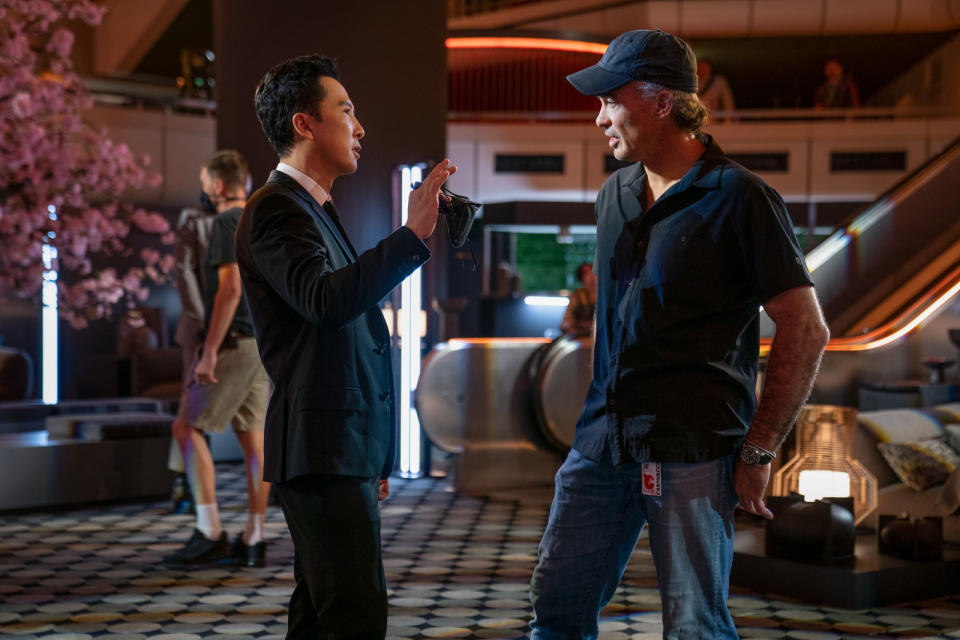 Donnie Yen and Stahelski