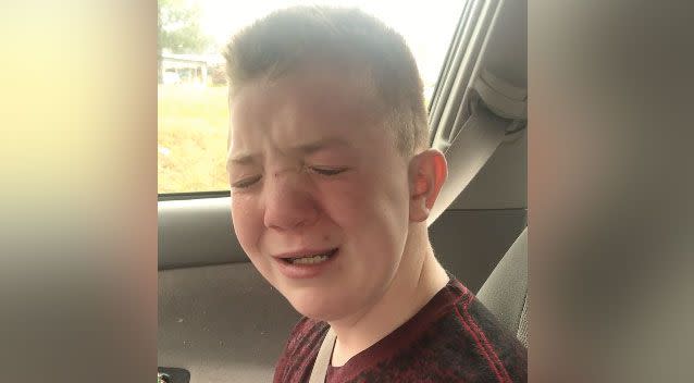 Keaton's tearful address has caught the attention of several US celebrities. Source: Facebook/ Kimberly Jones