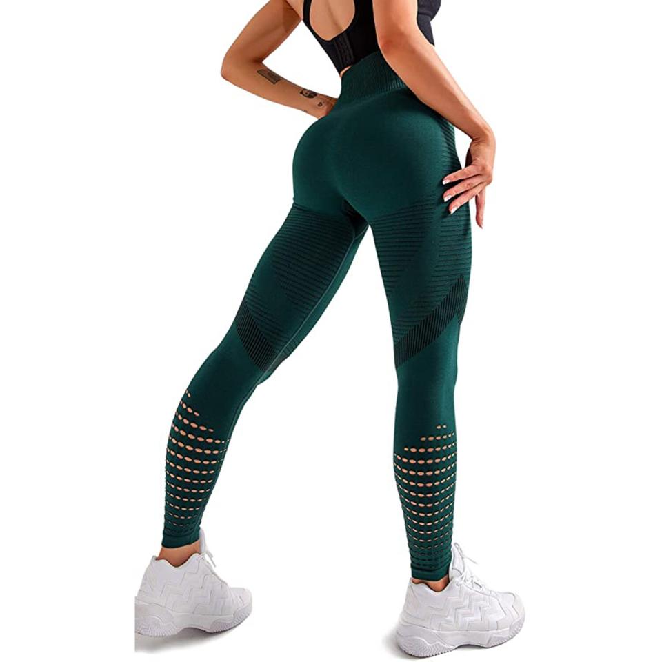 Redqenting High Waisted Leggings for Women Workout Seamless Leggings