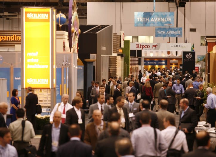 The scene at a 2011 ICSC convention. - Credit: Courtesy Photo