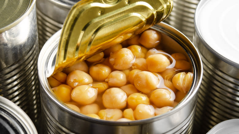 canned chickpeas