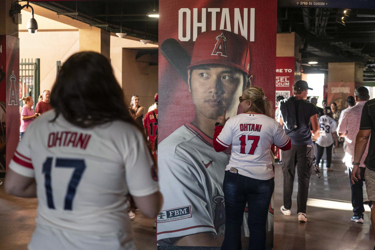 Angels star Shohei Ohtani finishes with the best-selling jersey in MLB this  season