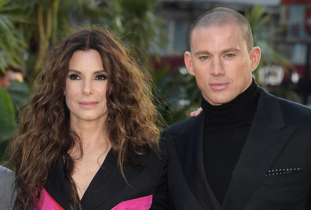 Sandra Bullock y Channing Tatumen la premier de 