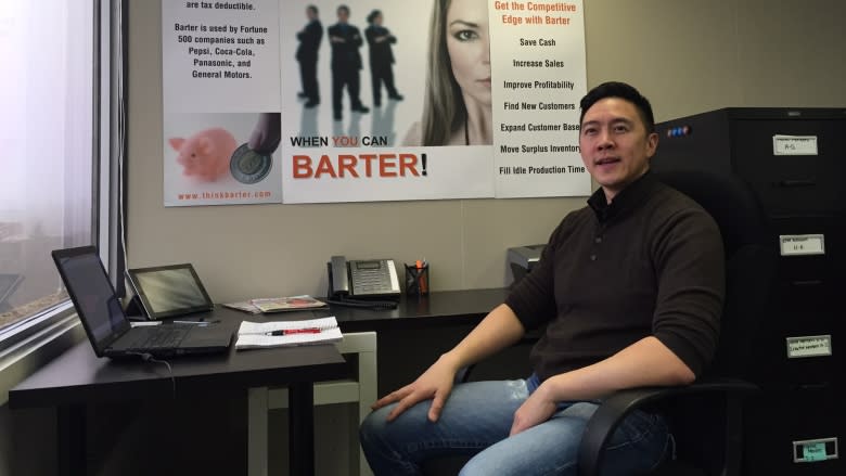 Calgary businesses barter during Alberta's economic downturn