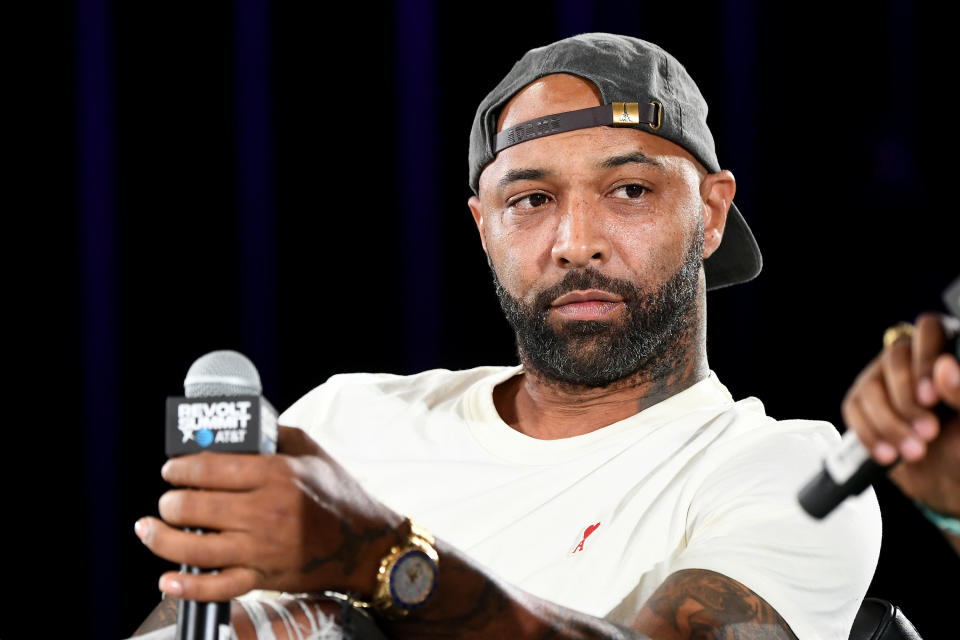 Joe Budden speaks onstage during day 2 of REVOLT Summit x AT&T Summit on September 13, 2019 in Atlanta, Georgia.