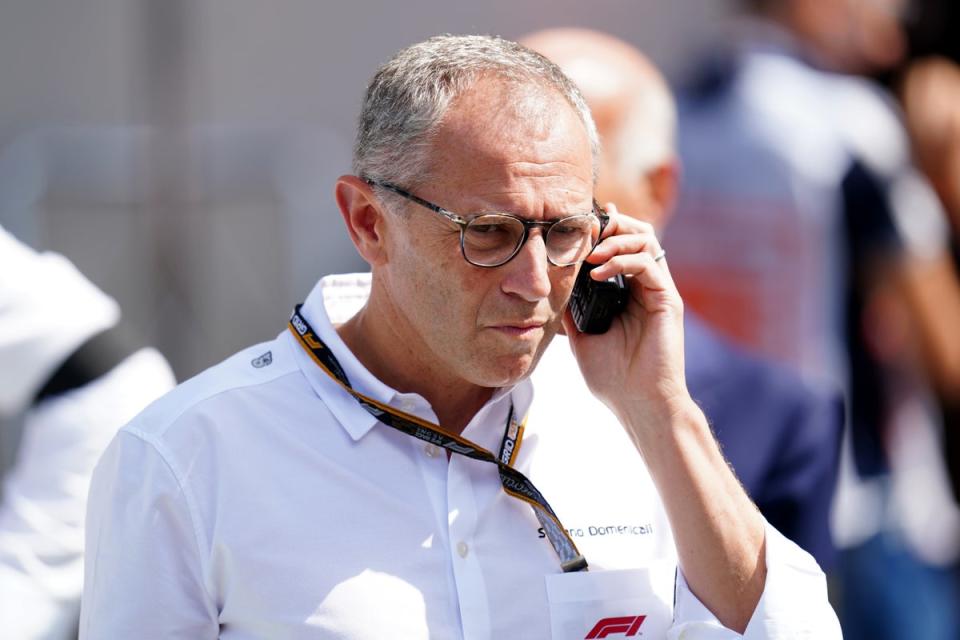 Formula One president and CEO Stefano Domenicali attended the ECA’s General Assembly (David Davies/PA) (PA Wire)