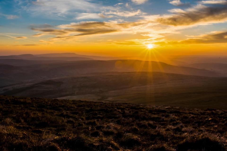 Pen Y Fan, the highest peak in south Wales