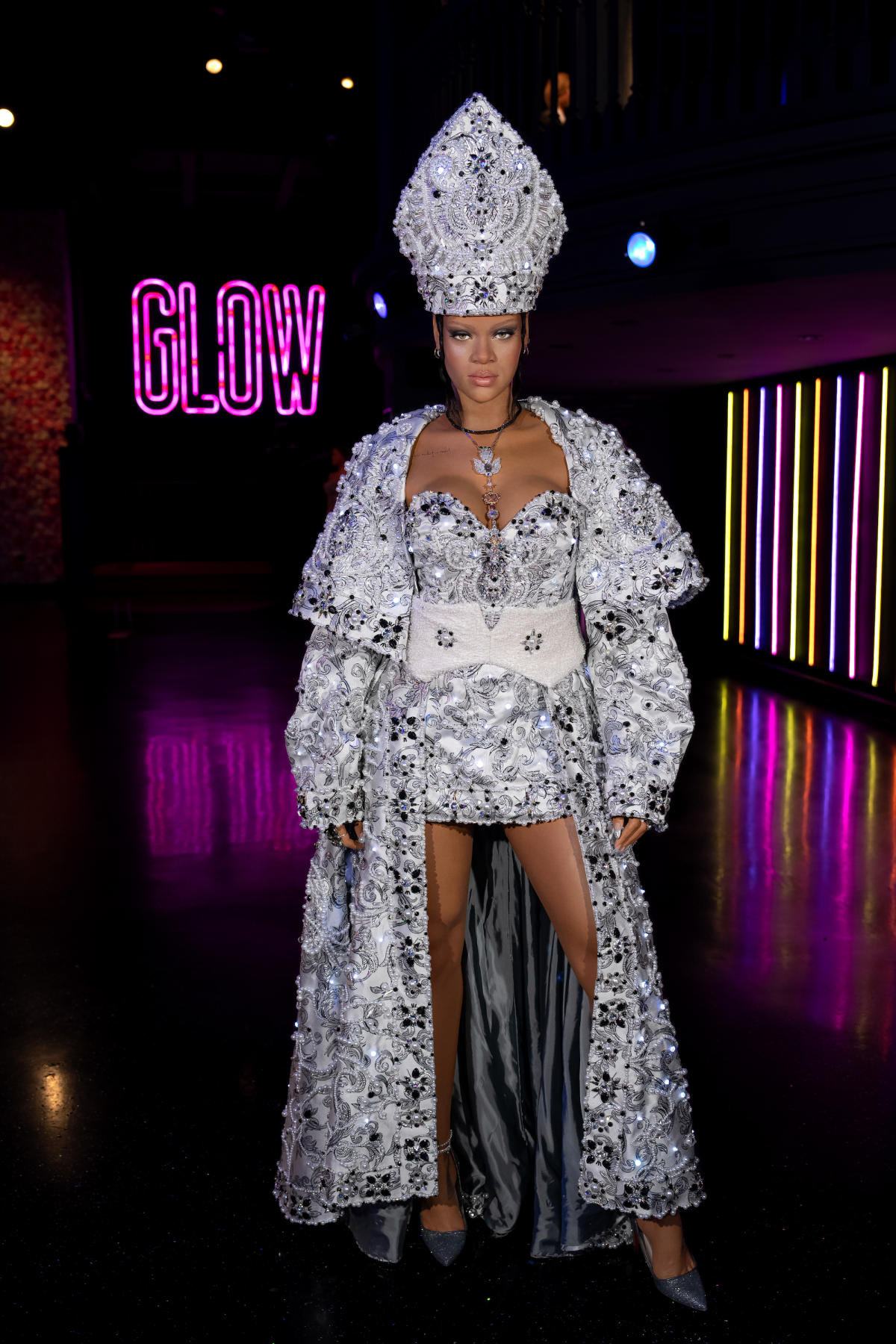 Rihanna gets Met Gala-inspired wax figure before Super Bowl 2023