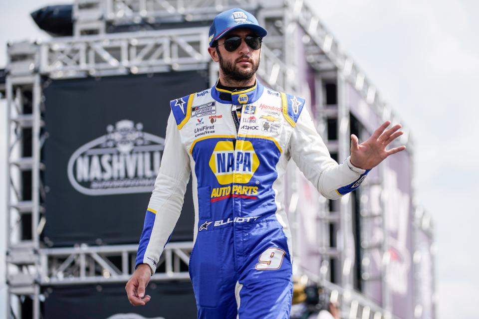 Chase Elliott begins the Round of 12 with a head-start in points.