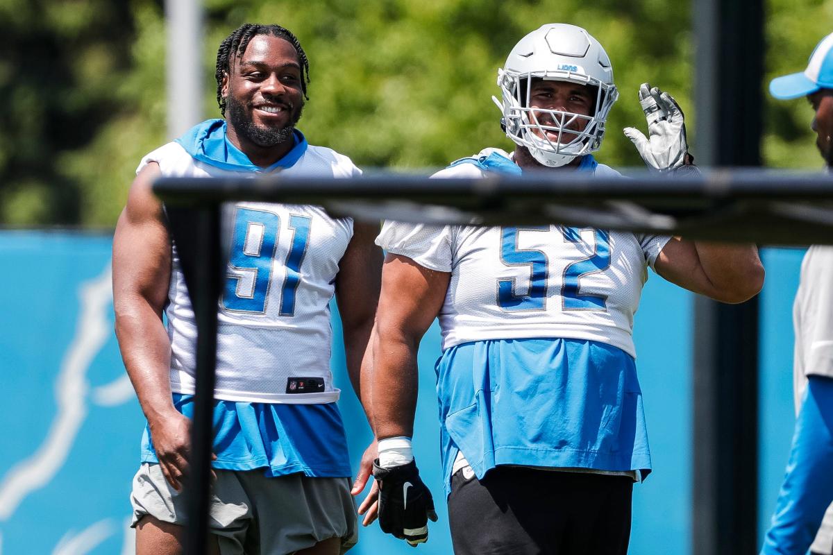 Dan Campbell: Levi Onwuzurike 'on schedule' for camp return from back ...