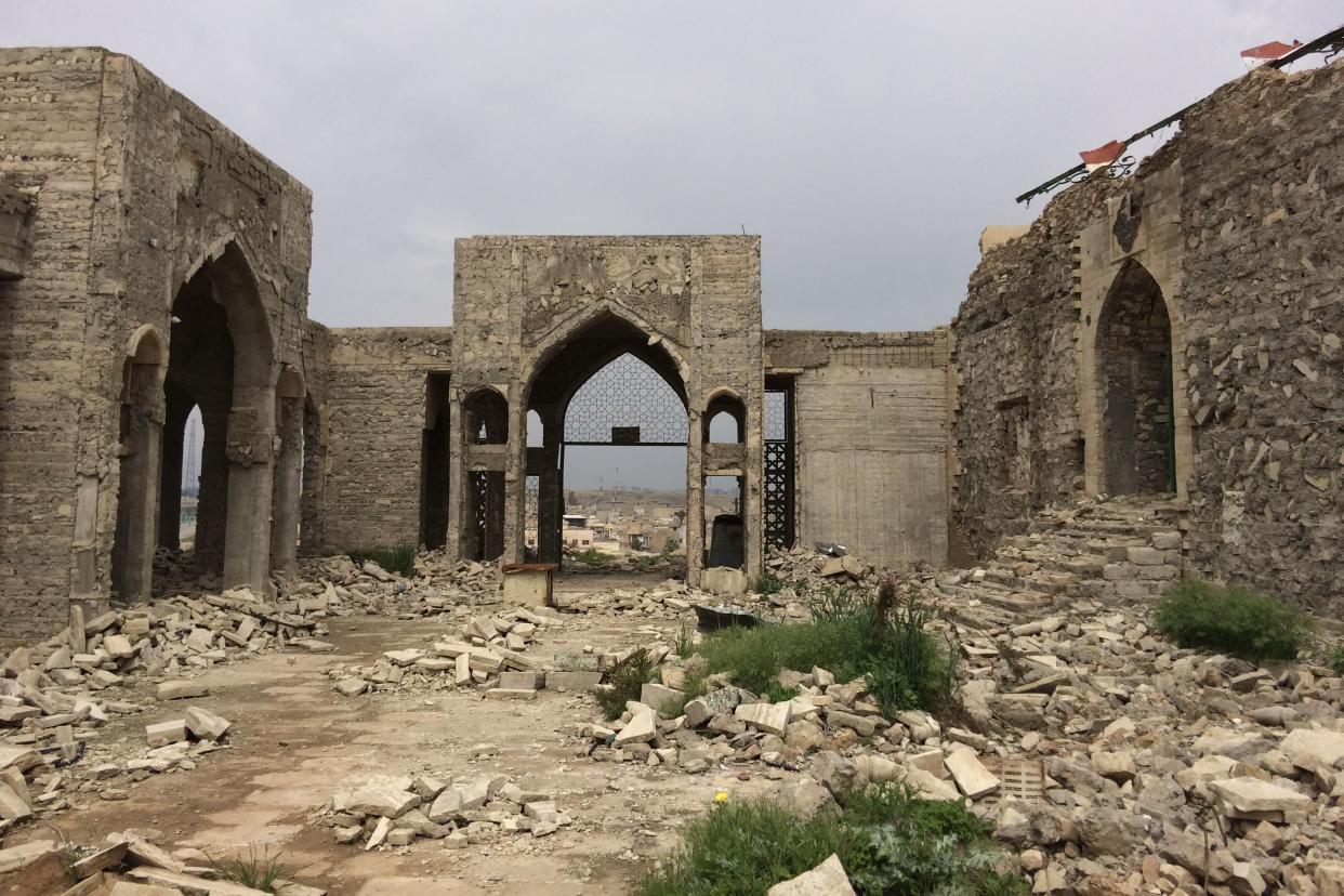 Image of Nineveh, Iraq, which was heavily destroyed and excavated by ISIS. Photo taken in April 2017 during a UNESCO mission.