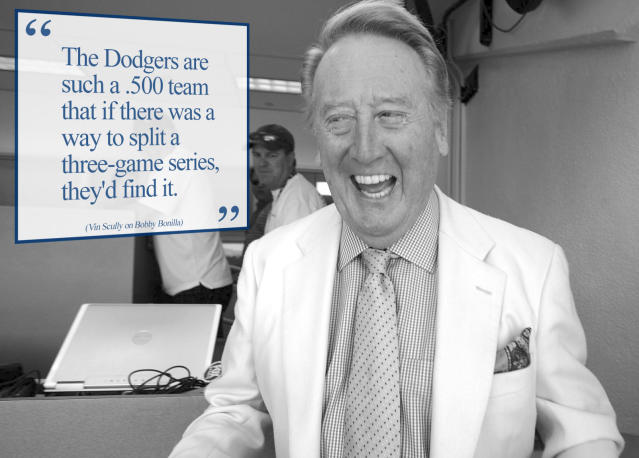 Vin Scully quote Dodgers broadcaster vin scully T-Shirt and