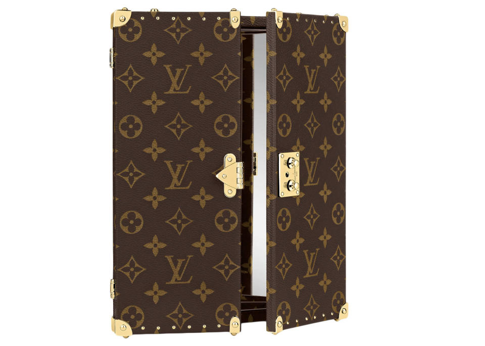 The Louis Vuitton mirror trunk has been on Gross’s wishlist for quite a while. It’s essentially a portable vanity that you can travel with and pop open wherever you need to do your get-ready routine. It’s also something really unique that allows you to dip your toe into luxury without being crazy extravagant, according to him.You can buy a Louis Vuitton Trifold Home Mirror Trunk from StockX for around $2,476.