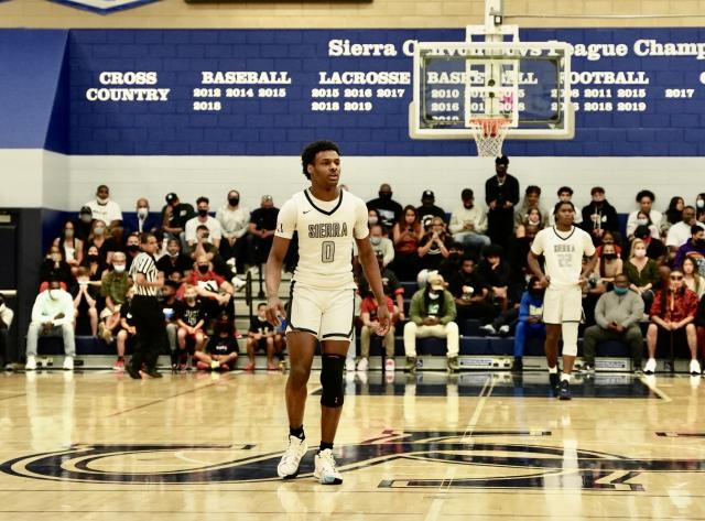 Watch: In front of LeBron James, Corona Centennial spoils Bronny's Sierra  Canyon season debut to win title - Sports Illustrated High School News,  Analysis and More