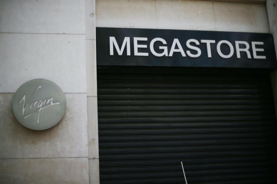 virgin megastore closed