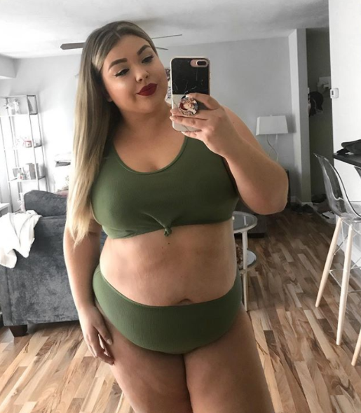 Alexandra admits she faces scrutiny over her weight constantly. Photo: Instagram/learningtobefearless