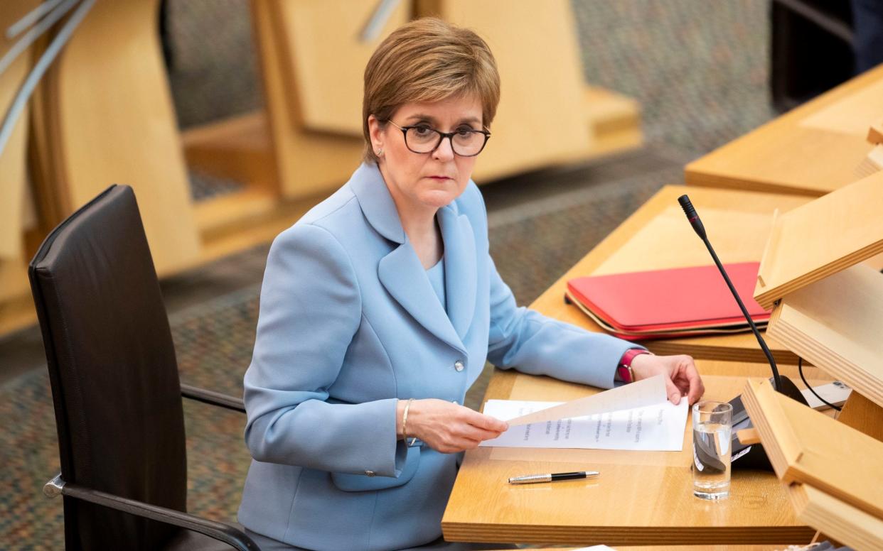 Nicola Sturgeon has been elected First Minister - PA