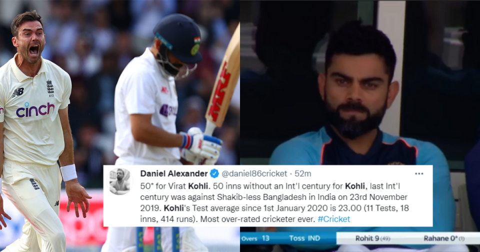 Virat Kohli, James Anderson